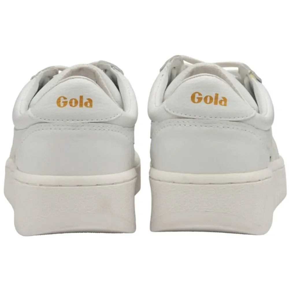 Gola Women's White Classics Grandslam Leather Sneakers Size 7